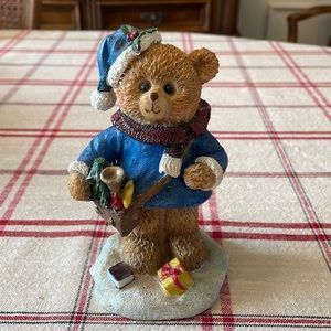 Bear Christmas Figurine.
